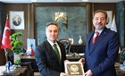TARIMFEST KAPSAMINDA REKTÖRLER VE TAGEM GENEL MÜDÜRÜNDEN REKTÖRÜMÜZE ZİYARET